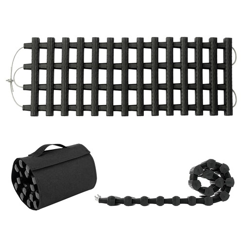 Foldable tyre traction mats - traction,