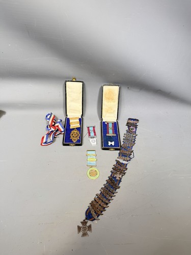 Vintage masonic raob medal - &,