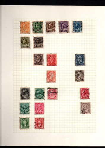 Stamps canada album sheets - canada,