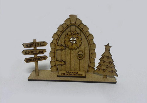 Wooden mdf christmas - wooden,