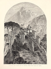 Italy View of Papigno Castle