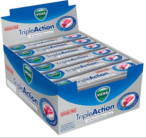 Vicks vapodrops triple action - vapodrops,