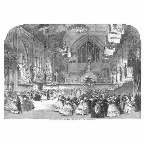 London the rifle brigade ball - brigade,