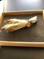 Vintage Scottish Grouse Foot Brooch Or Kilt Pin