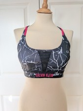 CALVIN KLEIN GREY PRINTED