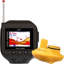 Watch Fish Finder, Kayak, boats, depth, Contours, 70 Meter Range