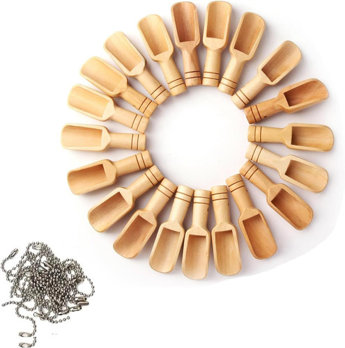 Pcs mini wooden spoons - wooden,