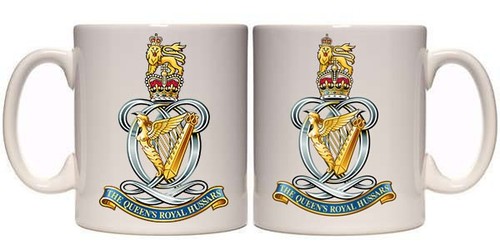 Queens royal hussars qrh mug - hussars,
