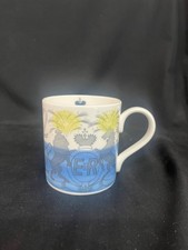 Bone china mug celebrating the