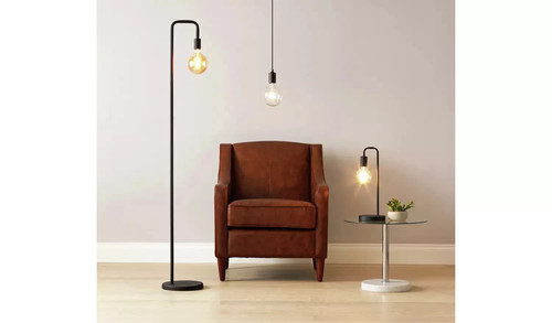 Argos home rayner - steel, led