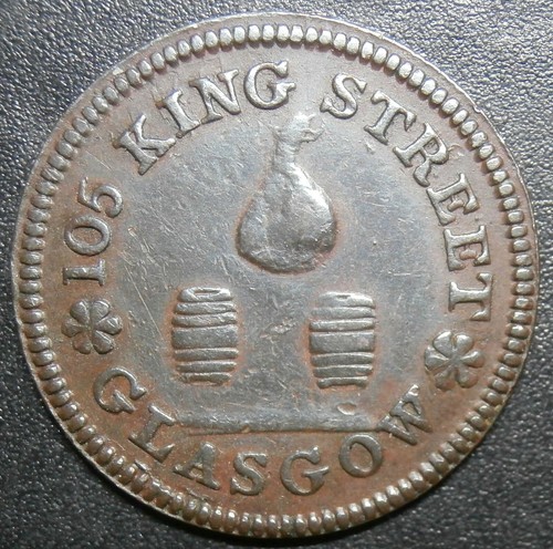 Scotland trade token - ,