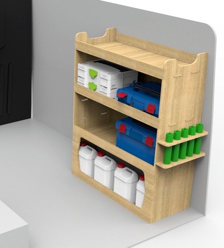 Vauxhall vivaro van racking - vauxhall,