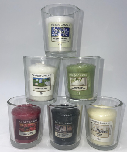Yankee clear glass votive - yankee,