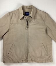 Sonoma Canvas Mechanic Jacket Workwear Cotton Lining - Size XL