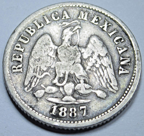 1887 mexico centavos - mexico,