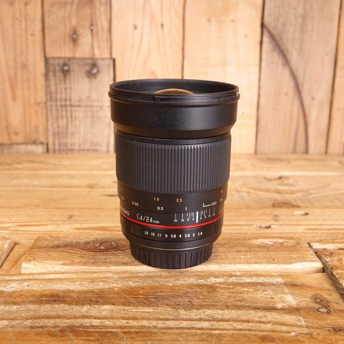 Used samyang 24mm ed - used,
