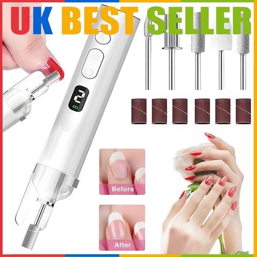 Electric nail file manicure - nail,