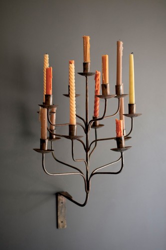 Wall sconce candelabra taper - wall,