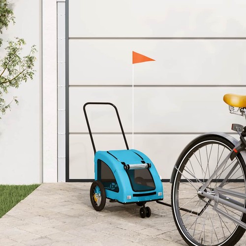 Dog bike trailer oxford - dog, fabric