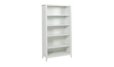 Minato Wide Bookcase White