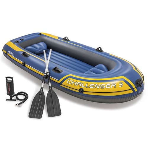 Intex inflatable boat canoe - intex,