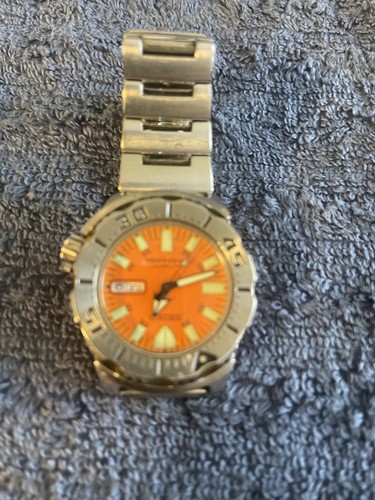 Seiko orange monster - orange,