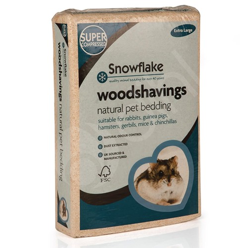 7kg snowflake pet woodshavings - pet,