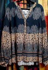Ladies Animal Print Tesini Top Size 18
