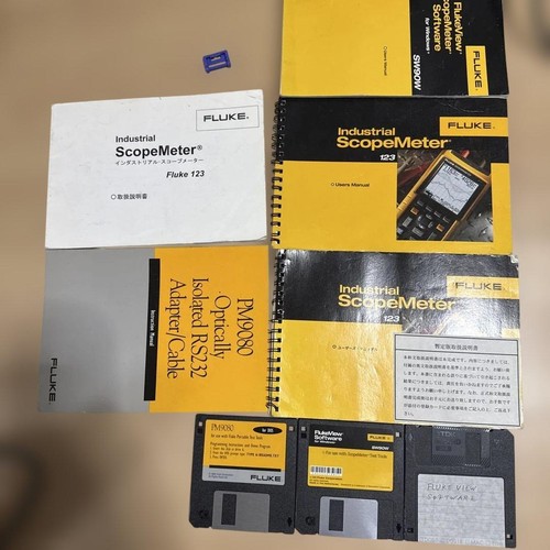 Fluke 123 scopemeter handheld - scopemeter,