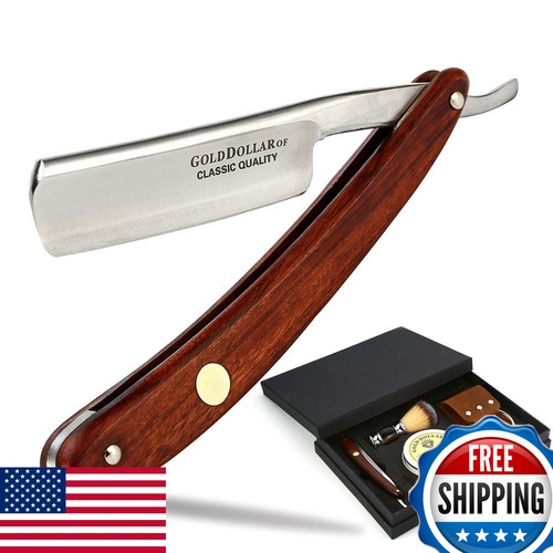 Straight razor gold dollar - razor,