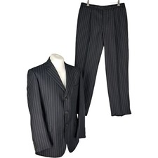 Aquascutum Suit 40R Mens Blue