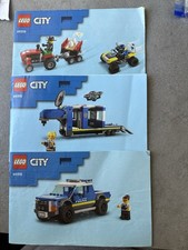 LEGO City 60315 Police Mobile Command Truck Building Kit No Box 100% Complete