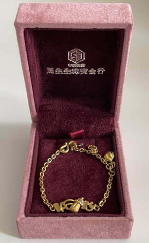 Vintage 24ct chinese gold baby - vintage,