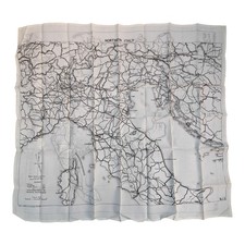 WW2 RAF early silk escape map