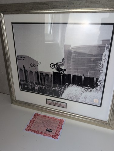 Evel knievel signed - evel,