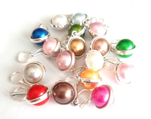 Ball plain imitation pearl