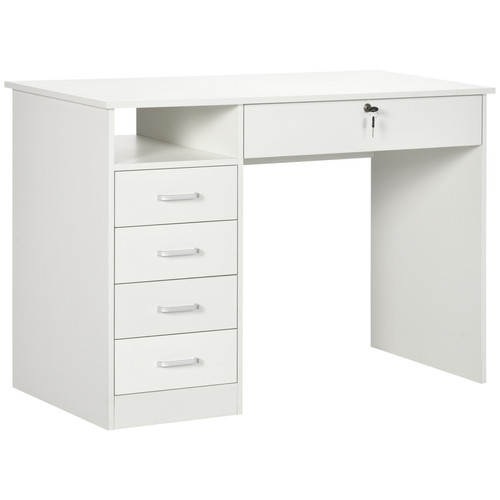 Computer desk with drawers - with,