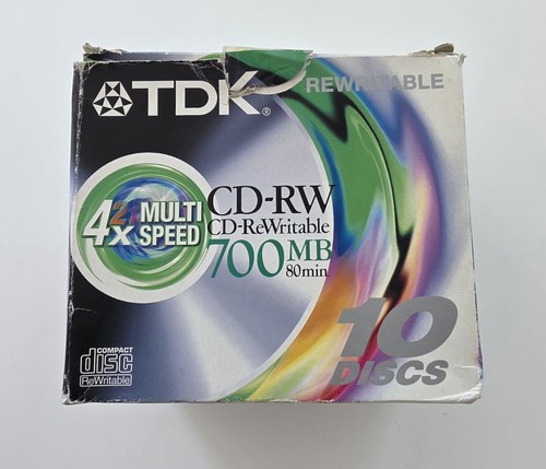 Tdk 700mb 80min - tdk, cd-rw