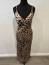 ZARA LEOPARD PRINT MIDI DRESS