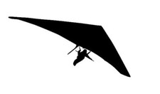 Car sticker hanging - , glider