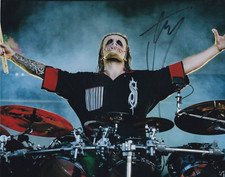 Jay Weinberg  (Slipknot)   **HAND SIGNED**   8x10 photo  ~  AUTOGRAPHED