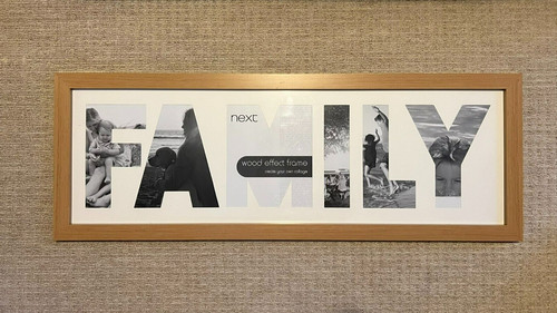 New next oak effect frame - oak,