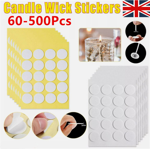 500pcs candle wick stickers - 60-500pcs,