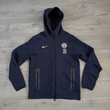 Chelsea Nike Tech Fleece Hoodie Navy Medium