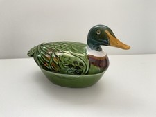 Vintage Ceramic Duck Trinket