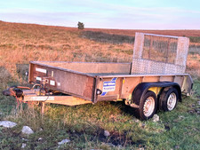 Ifor Williams Plant Trailer | 10'x5' | 2700kg | Twin Axle | Braked | Beaver Tail