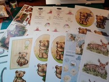 9 A4 Card Decoupage Sheets