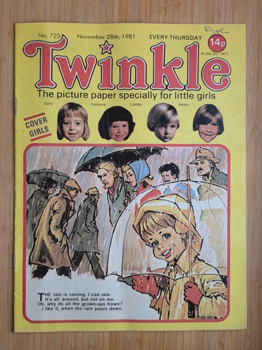 Twinkle vintage comic - vintage, uk