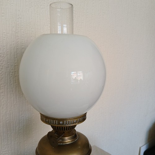 Vintage style duplex brass oil - style,