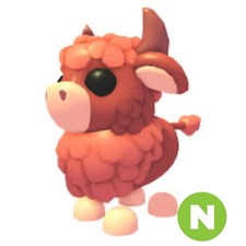 Adopt Me - Neon Angus Bull -